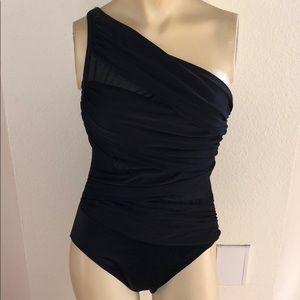 Women’s Black Sexy MiracleSuit Swimsuit Tummy 10